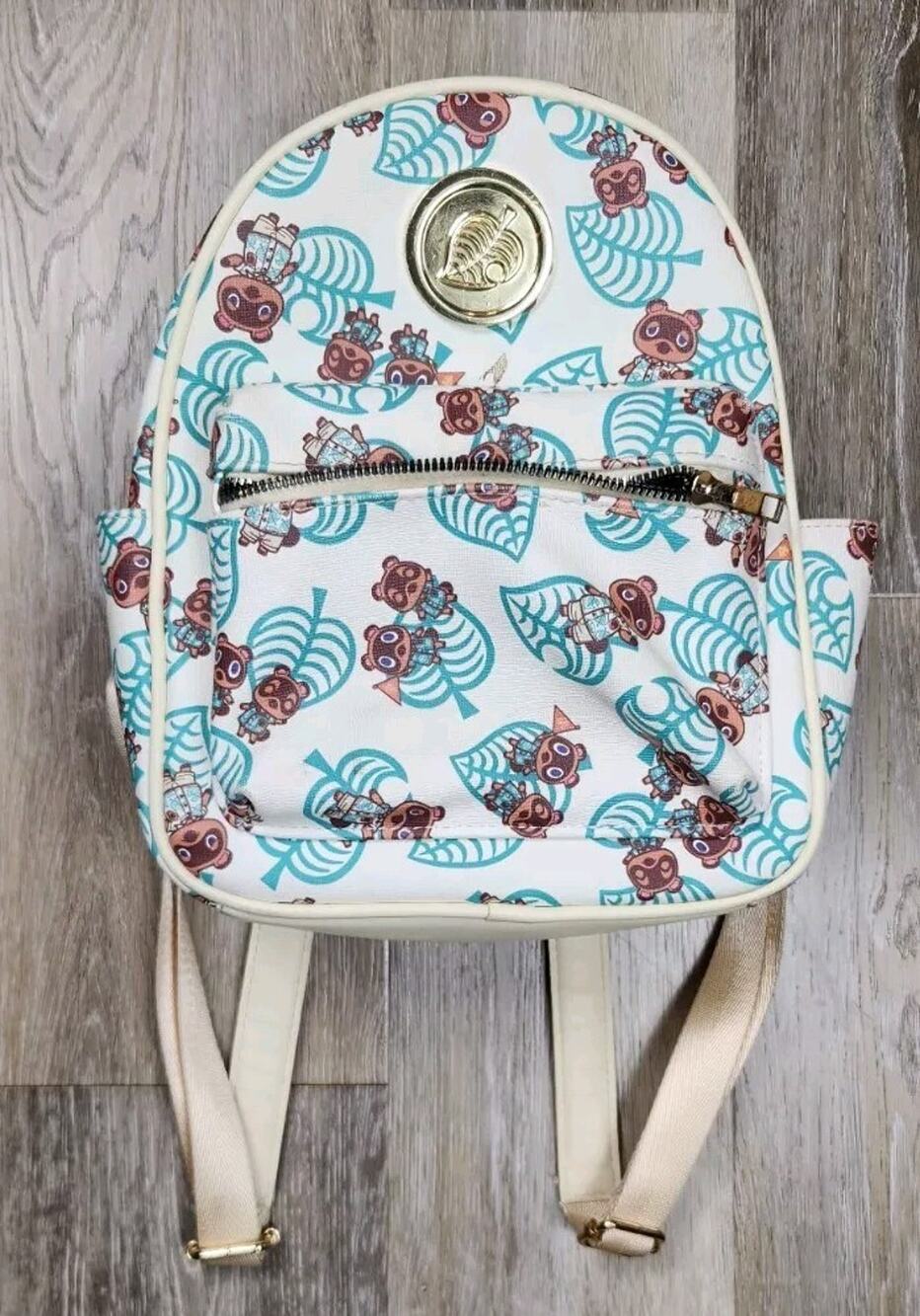 Nintendo Animal Crossing Tom Nook Timmy Tommy Mini Backpack Purse New Horizons(B